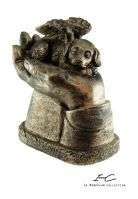 Honden beeld brons Op Handen Gedragen Brons
